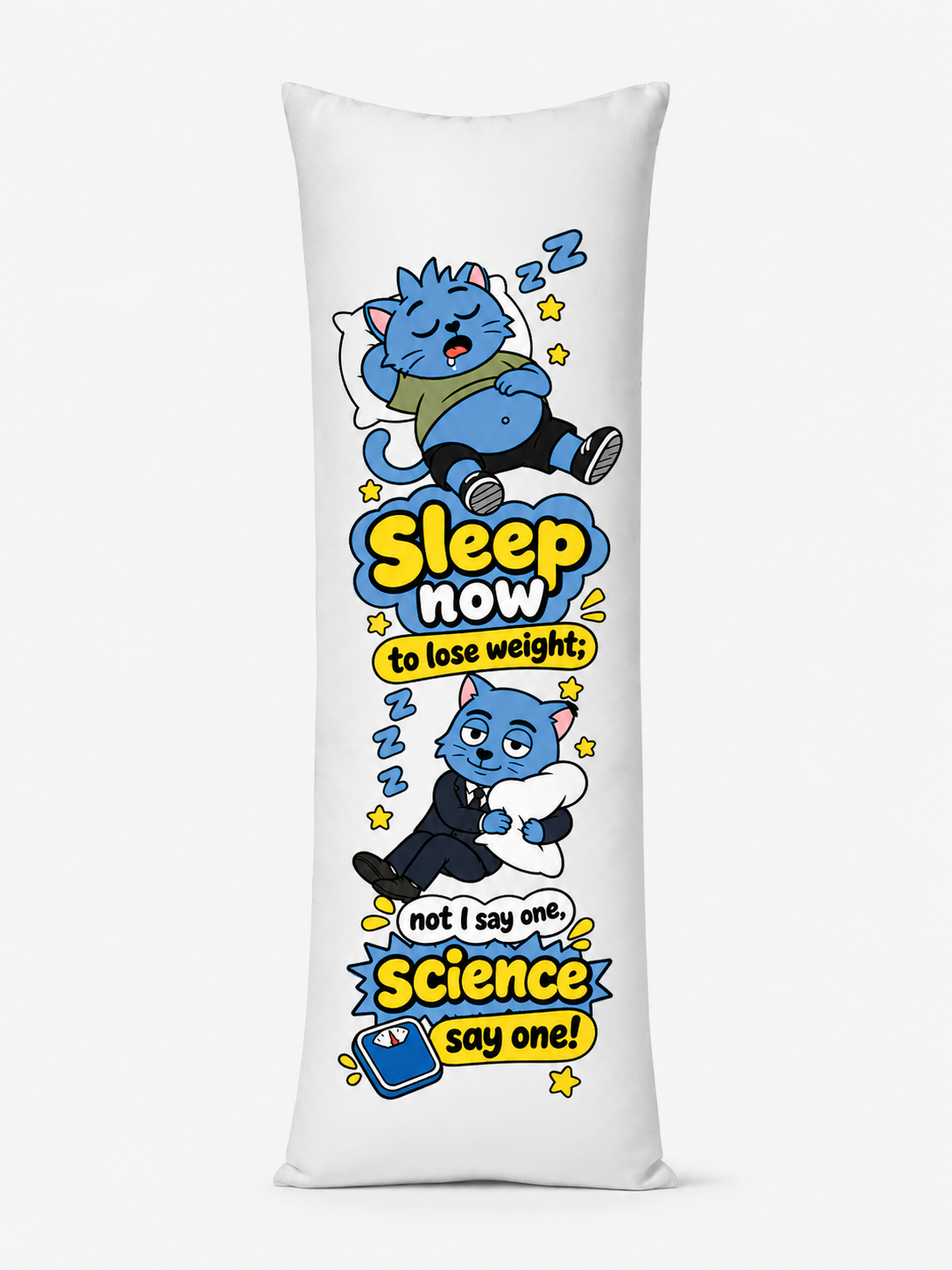 The Blue Cats Bolster (Chou Chou)